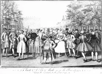 Taste A-La-Mode as in the Year 1735 Being the Contrast to the Year 1745